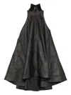 Jacquemus Triangle Cut Sleeveless Dress In Black