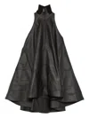 Jacquemus Triangle Cut Sleeveless Dress In Black