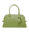 Jacquemus Zipper Opening And Closing Bowling Bag In Green