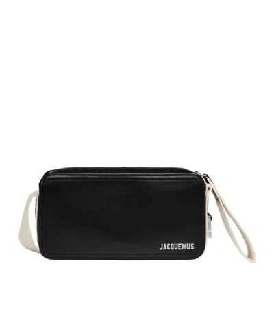 JACQUEMUS ZIPPER SHOULDER BAG