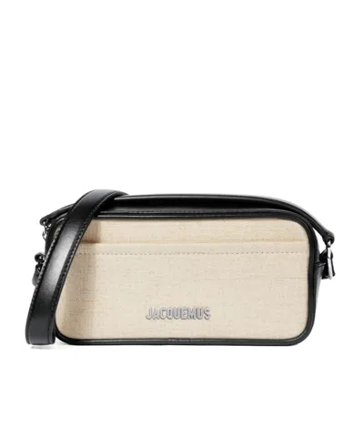 JACQUEMUS ZIPPER SHOULDER BAG