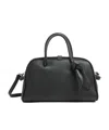 Jacquemus Le Petit Turismo Leather Top Handle Bag In Black