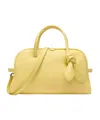 Jacquemus Zippered Shoulder Bag In Yellow