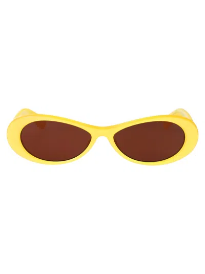 JACQUEMUS JACQUEMUS OVAL SUNGLASSES JAC135 C4 SUN C4