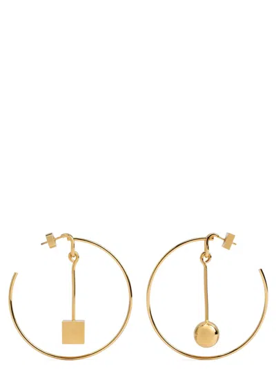 Jacquemus Women 'les Creoles Nodo' Earrings