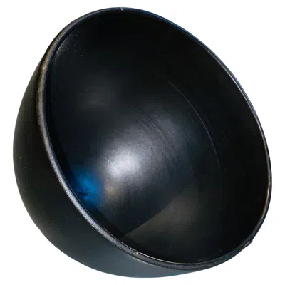 Pre-owned Jacques And Dani Ruelland Sound Basin Tumbler Attributed To The Ruelland In Black