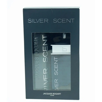 Jacques Bogart Men's Silver Scent Gift Set Fragrances 3355991005174 In White