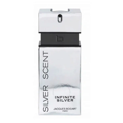 Jacques Bogart Men's Silver Scent Infinite Silver Edt Spray 3.3 oz (tester) Fragrances 3355991005853 In Orange / Silver / Violet