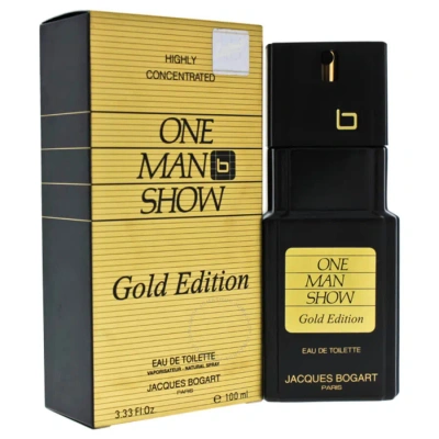 Jacques Bogart One Man Show Gold /  Edt Spray 3.3 oz (100 Ml) (m) In Gold / Rose Gold