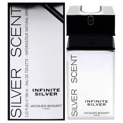 Jacques Bogart Silver Scent Infinite Silver By  For Men - 3.33 oz Edt Spray In White