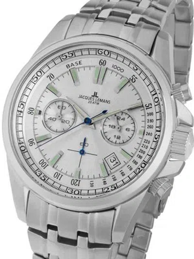 Pre-owned Jacques Lemans 1-1117.1fn Liverpool Chronograph Mens Watch