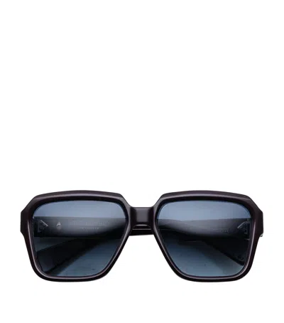 Jacques Marie Mage Acetate Alfred Sunglasses In Black