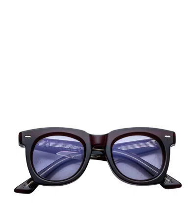 Jacques Marie Mage Acetate Ava Sunglasses In Brown