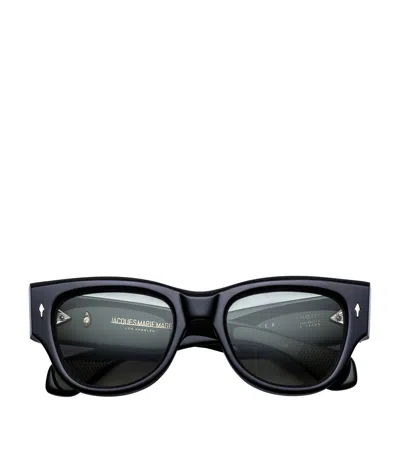 Jacques Marie Mage Acetate Chelsea Sunglasses In Silver