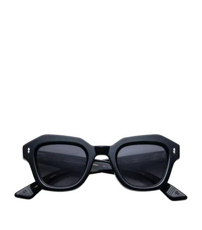 Jacques Marie Mage Acetate Eichler Sunglasses In Black