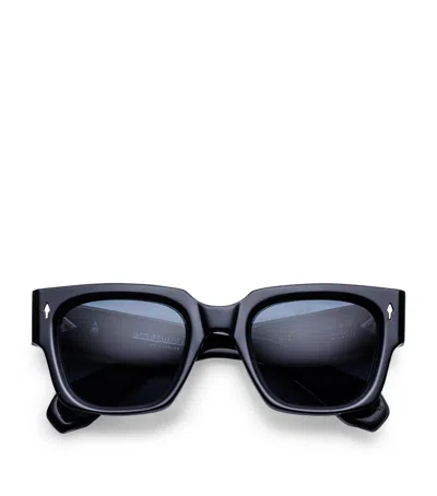 Jacques Marie Mage Acetate Enzo Sunglasses In Blue