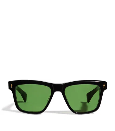 Jacques Marie Mage Acetate Lankaster Sunglasses In Red