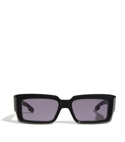 Jacques Marie Mage Acetate Quant Sunglasses In Black
