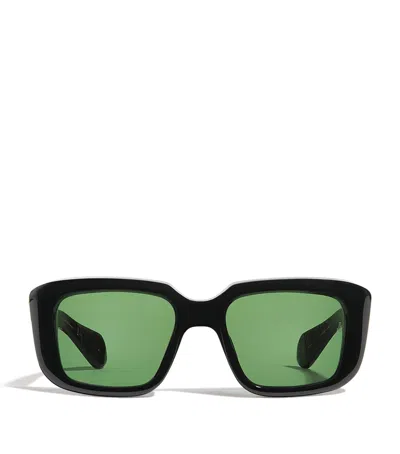 Jacques Marie Mage Acetate Standiford Sunglasses In Black