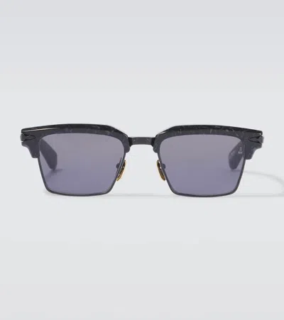 Jacques Marie Mage Alin Browline Sunglasses In Grey