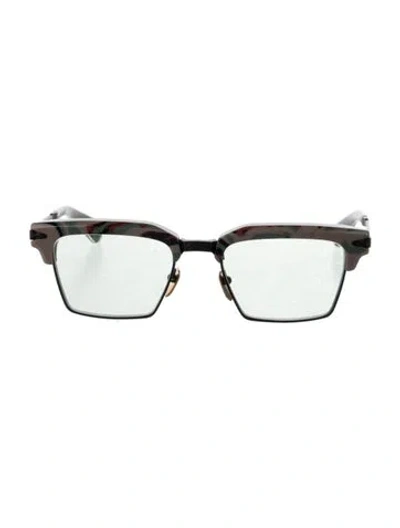 Pre-owned Jacques Marie Mage Alin Square Sunglasses In Neutrals