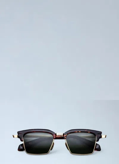 Jacques Marie Mage Alin Sunglasses In Brown