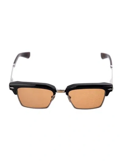 Pre-owned Jacques Marie Mage Alin Wayfarer Sunglasses In Black