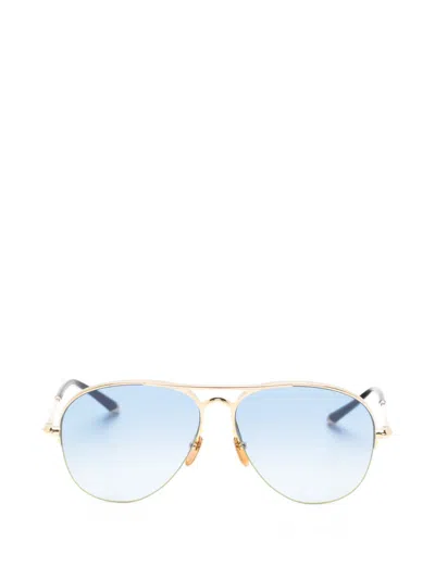 Jacques Marie Mage Amelia Sunglasses In Gold