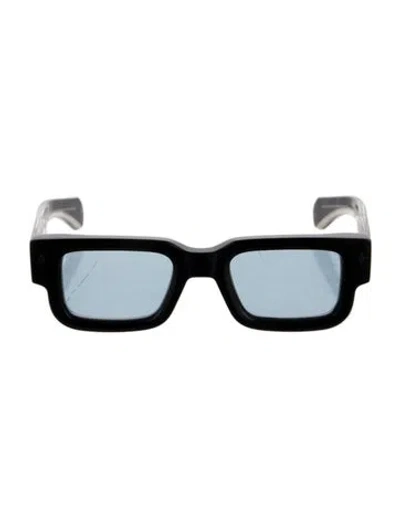 Pre-owned Jacques Marie Mage Ascari Square Sunglasses In Black