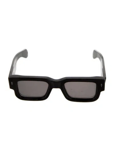 Pre-owned Jacques Marie Mage Ascari Square Sunglasses In Black