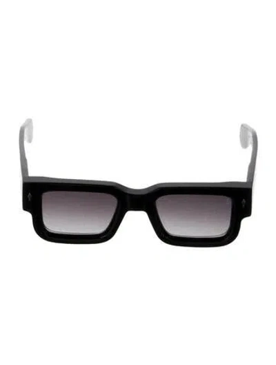 Pre-owned Jacques Marie Mage Ascari Square Sunglasses In Black