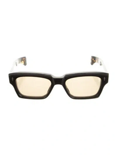 Pre-owned Jacques Marie Mage Ashcroft Square Sunglasses In Brown
