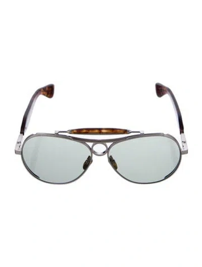 Pre-owned Jacques Marie Mage Aspen Aviator Sunglasses
