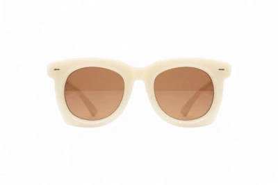 Jacques Marie Mage Ava Round Frame Sunglasses In Multi