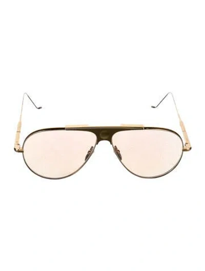 Pre-owned Jacques Marie Mage Aviator Eyeglasses