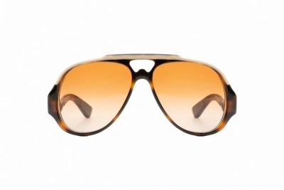 Jacques Marie Mage Aviator Frame Sunglasses In Multi