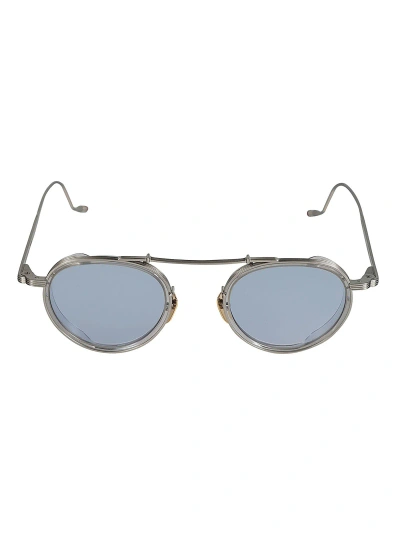Jacques Marie Mage Aviator Round Sunglasses In Fog