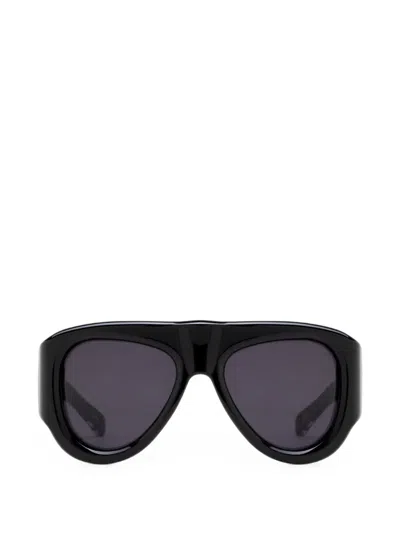 Jacques Marie Mage Barclay Oversized-frame Sunglasses In 블랙