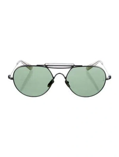 Pre-owned Jacques Marie Mage Bastogne Aviator Sunglasses