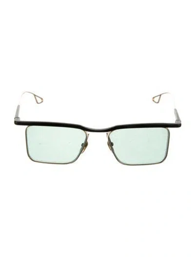 Pre-owned Jacques Marie Mage Beauregard Square Sunglasses In Multi
