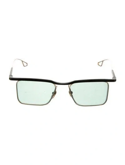 Pre-owned Jacques Marie Mage Beauregard Square Sunglasses In Multi