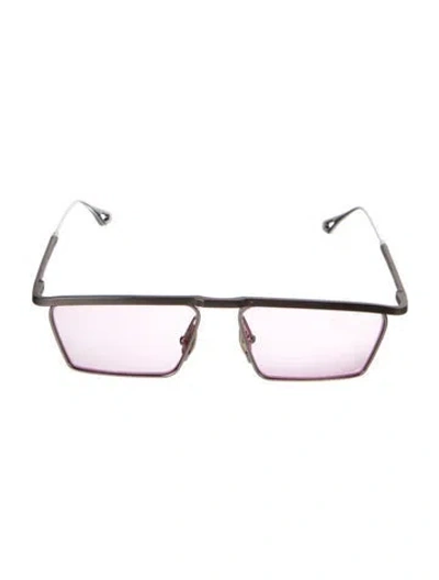 Pre-owned Jacques Marie Mage Bogart Square Sunglasses In Multi