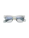 Jacques Marie Mage Bugsy Sunglasses In Neutral