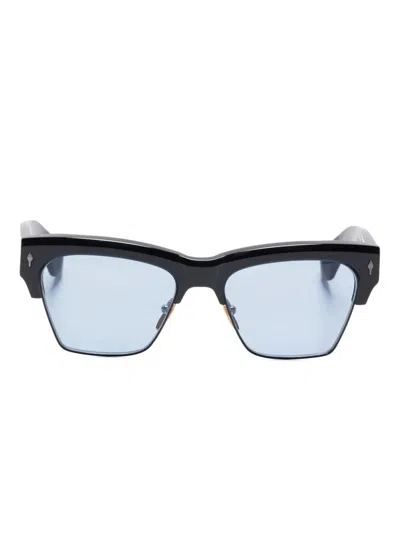 Jacques Marie Mage "bugsy" Sunglasses In Gray