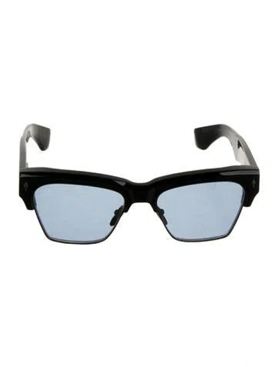 Pre-owned Jacques Marie Mage Bugsy Wayfarer Sunglasses In Black