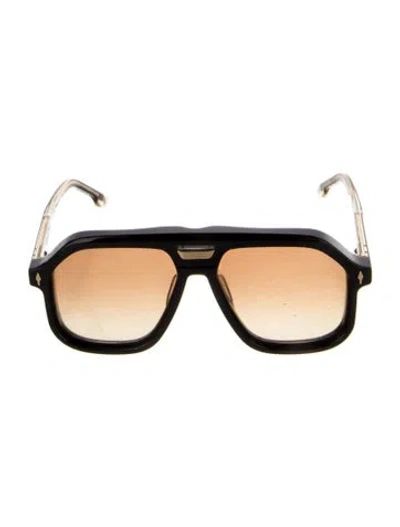 Pre-owned Jacques Marie Mage Casius Square Sunglasses In Multi