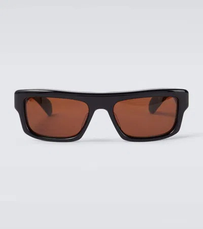 JACQUES MARIE MAGE CLEAVON 57 RECTANGULAR SUNGLASSES