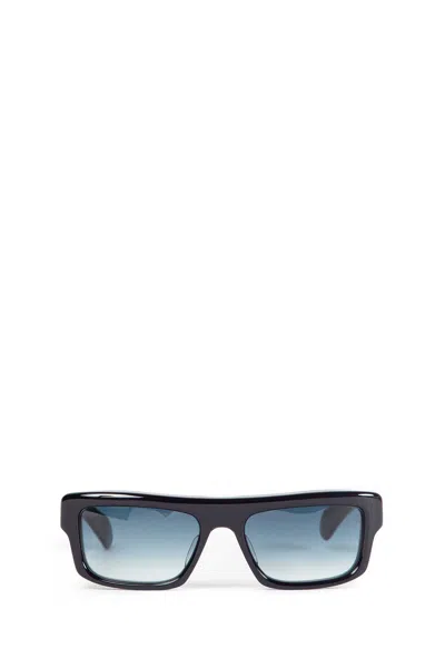 Jacques Marie Mage Cleavon Square-frame Acetate Sunglasses In Black