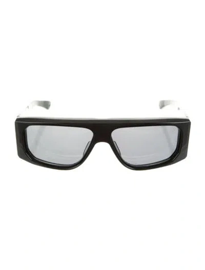Pre-owned Jacques Marie Mage Cliff Shield Sunglasses In Black