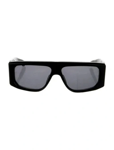 Pre-owned Jacques Marie Mage Cliff Square Sunglasses In Black
